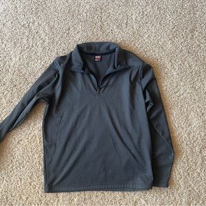 32 Degrees Charcoal Quarter-Zip Fleece